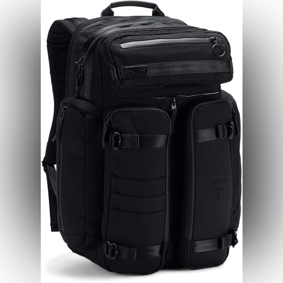 Under Armour Project Rock Pro Series Backpack in black